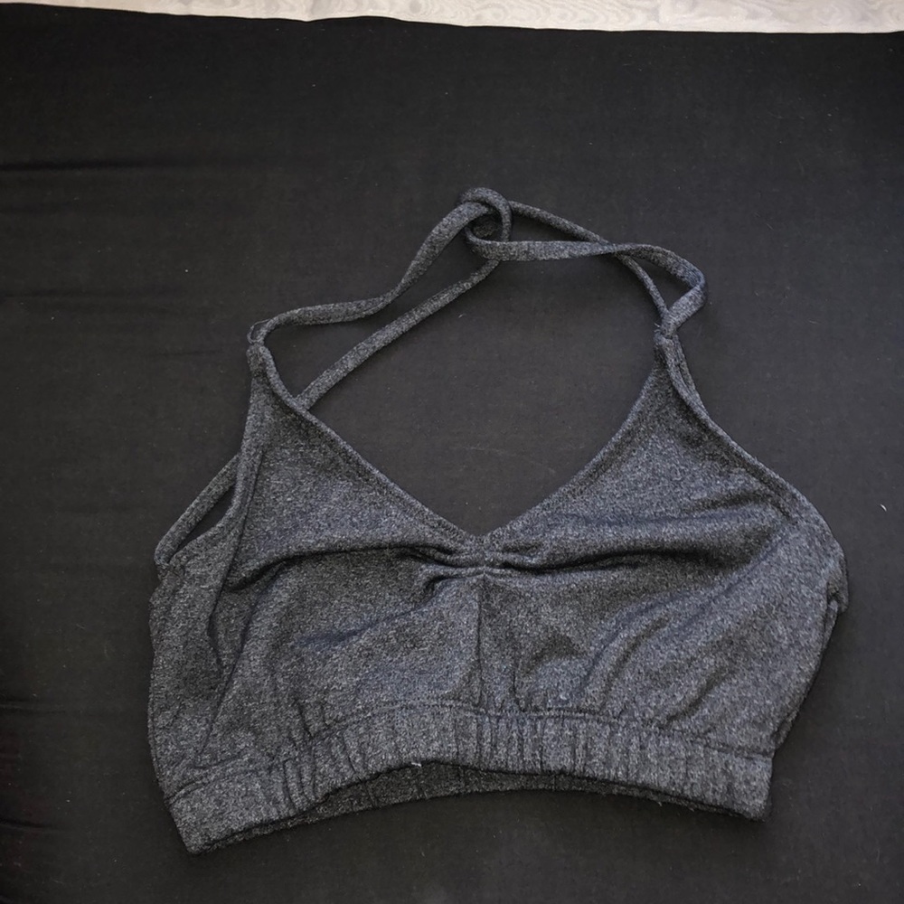 Ktrna grey Twist Top